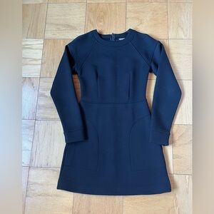 DKNY Classic Black Long Sleeve Dress
